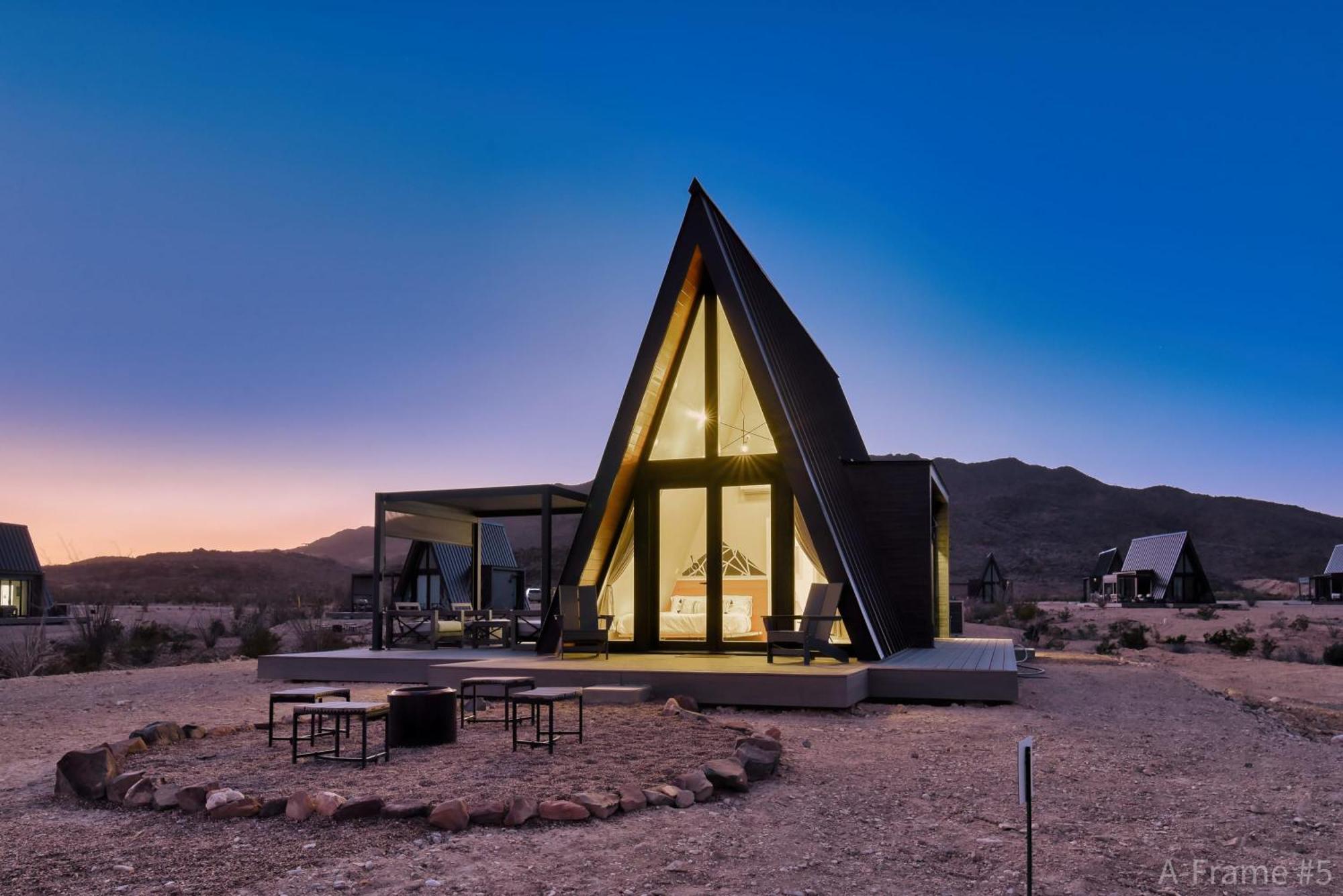 Stardust Big Bend Luxury A-frame#10 With A Fab View