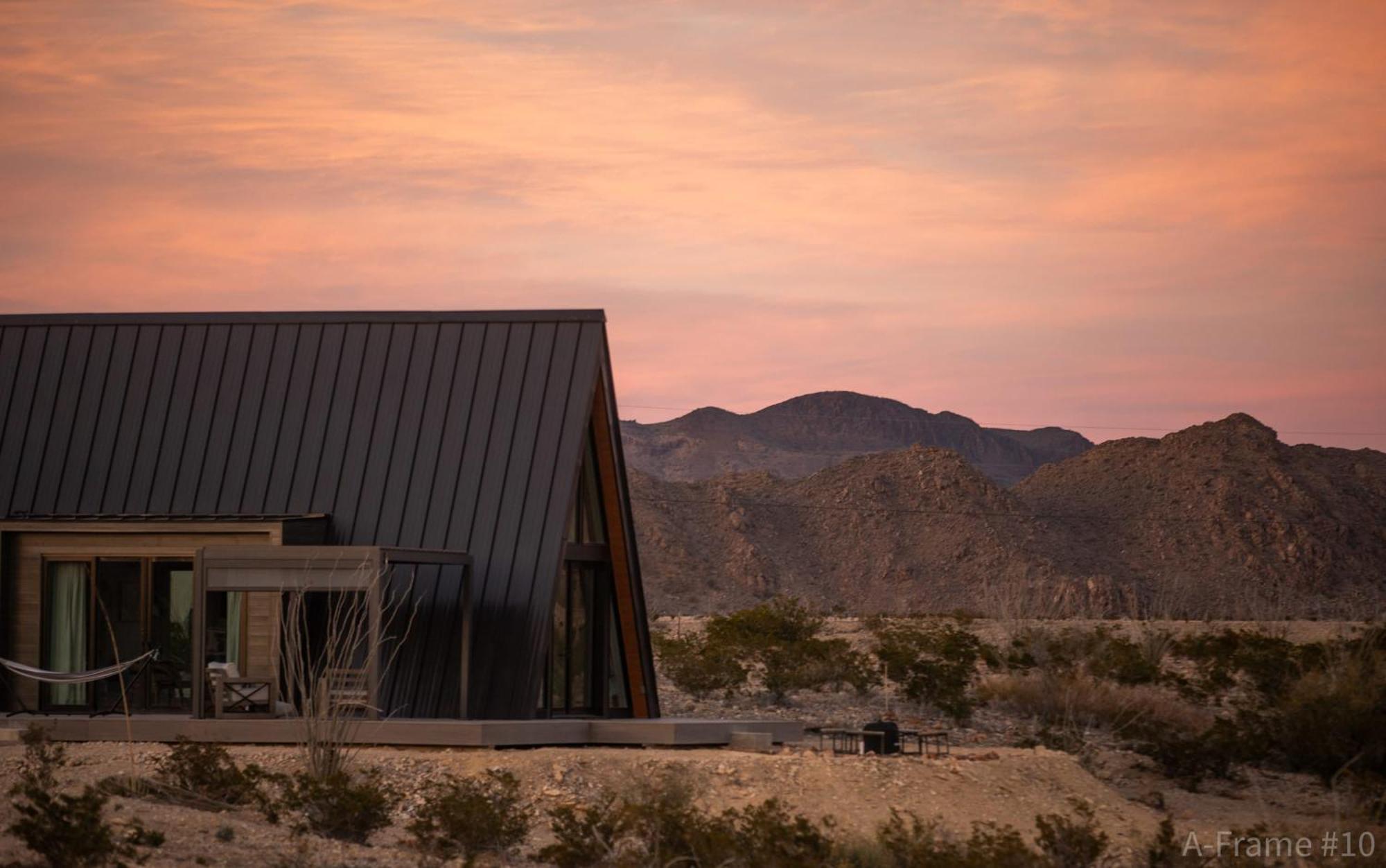 Stardust Big Bend Luxury A-frame#10 With A Fab View Holiday home Terlingua