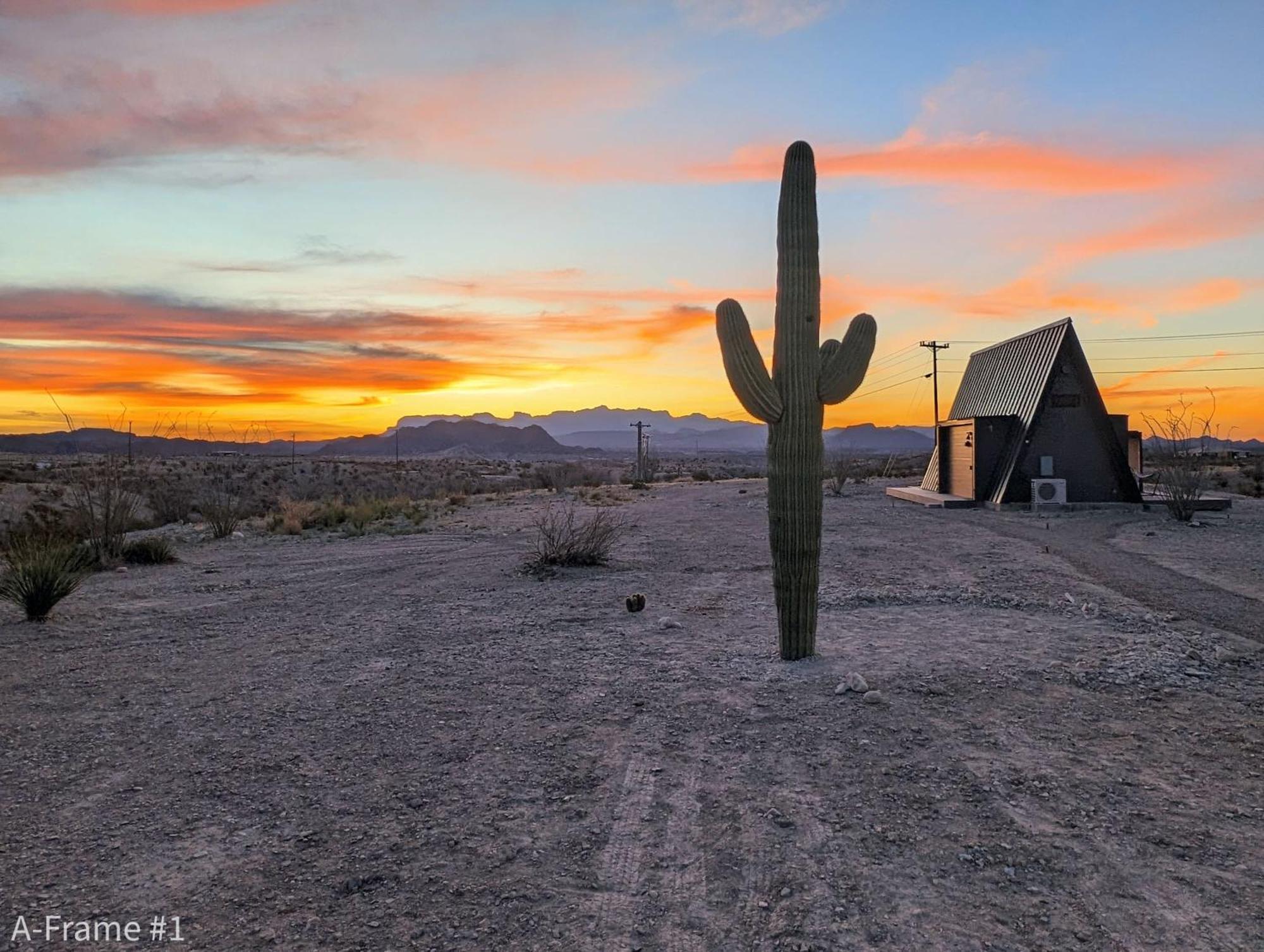 Stardust Big Bend Luxury A-frame#10 With A Fab View * Terlingua