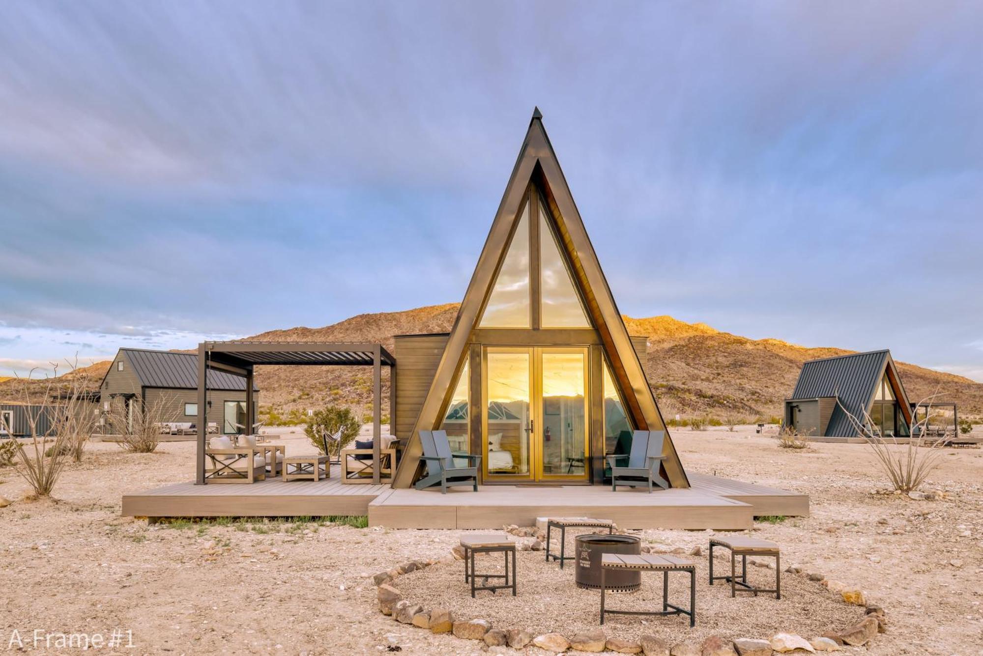 Stardust Big Bend Luxury A-frame#10 With A Fab View Holiday home *
