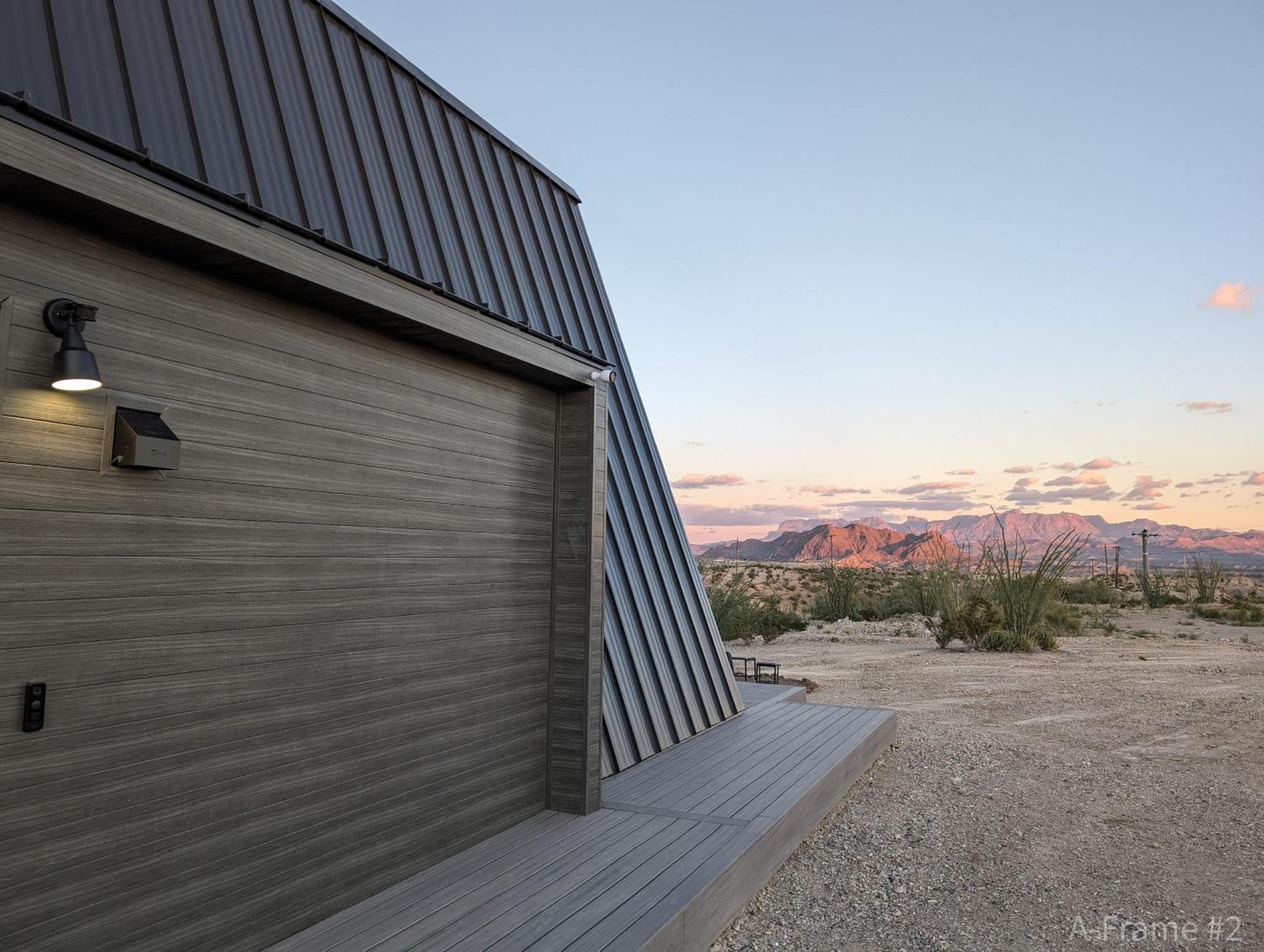 Stardust Big Bend Luxury A-frame#10 With A Fab View Terlingua