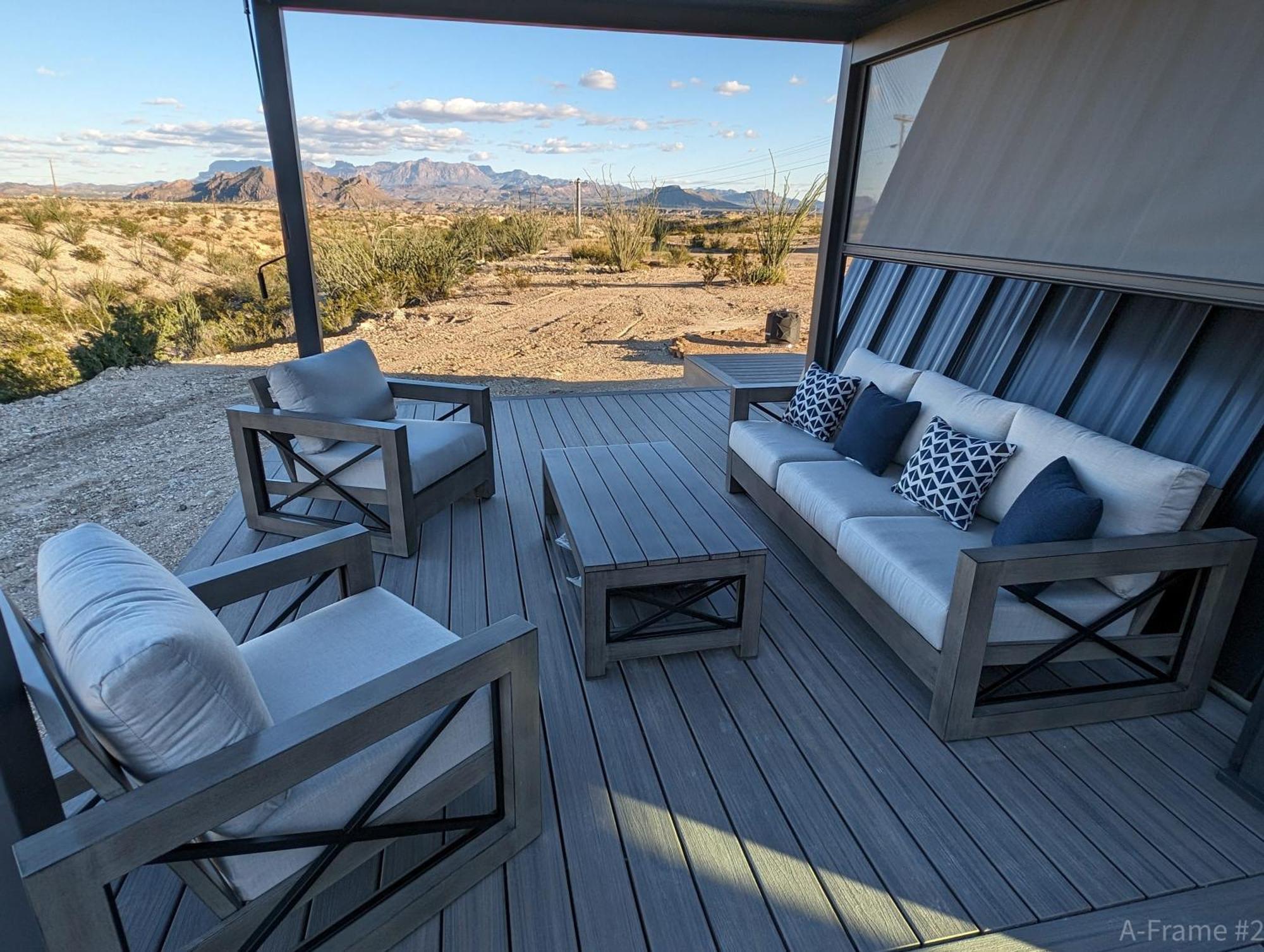 Stardust Big Bend Luxury A-frame#10 With A Fab View Holiday home