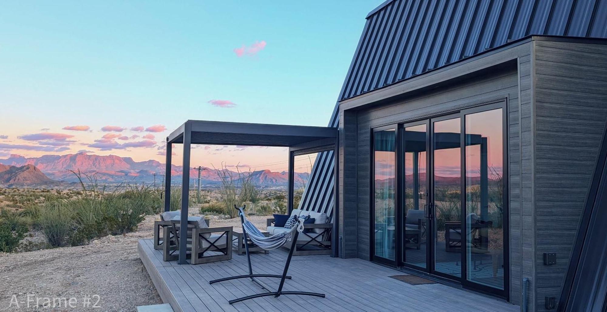 Stardust Big Bend Luxury A-frame#10 With A Fab View Holiday home