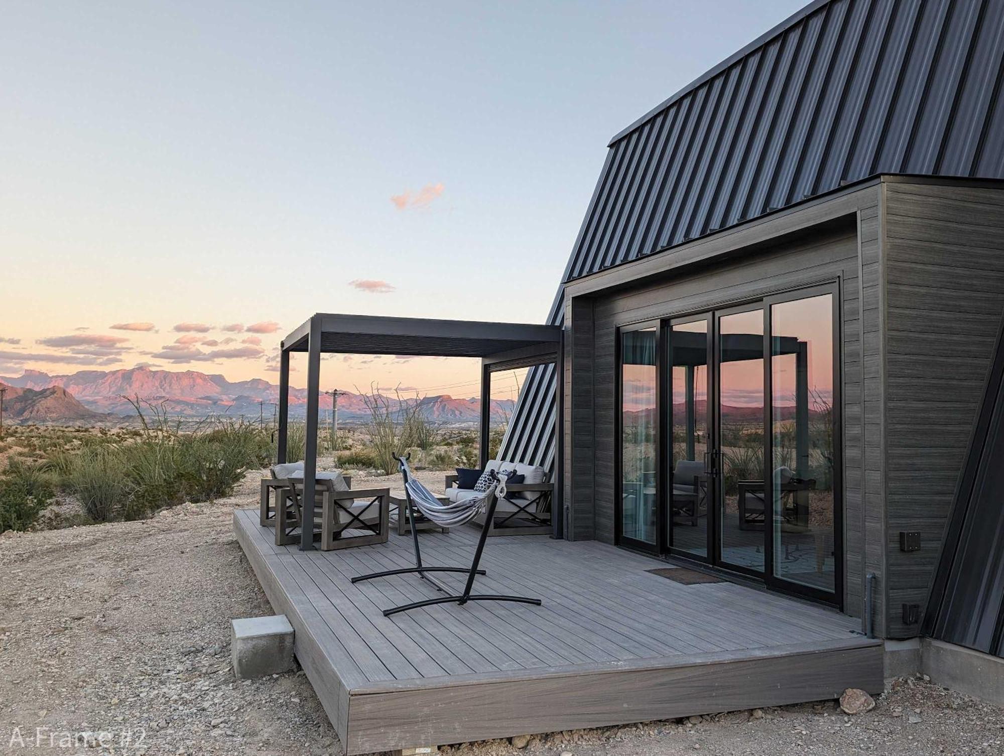 Stardust Big Bend Luxury A-frame#10 With A Fab View *