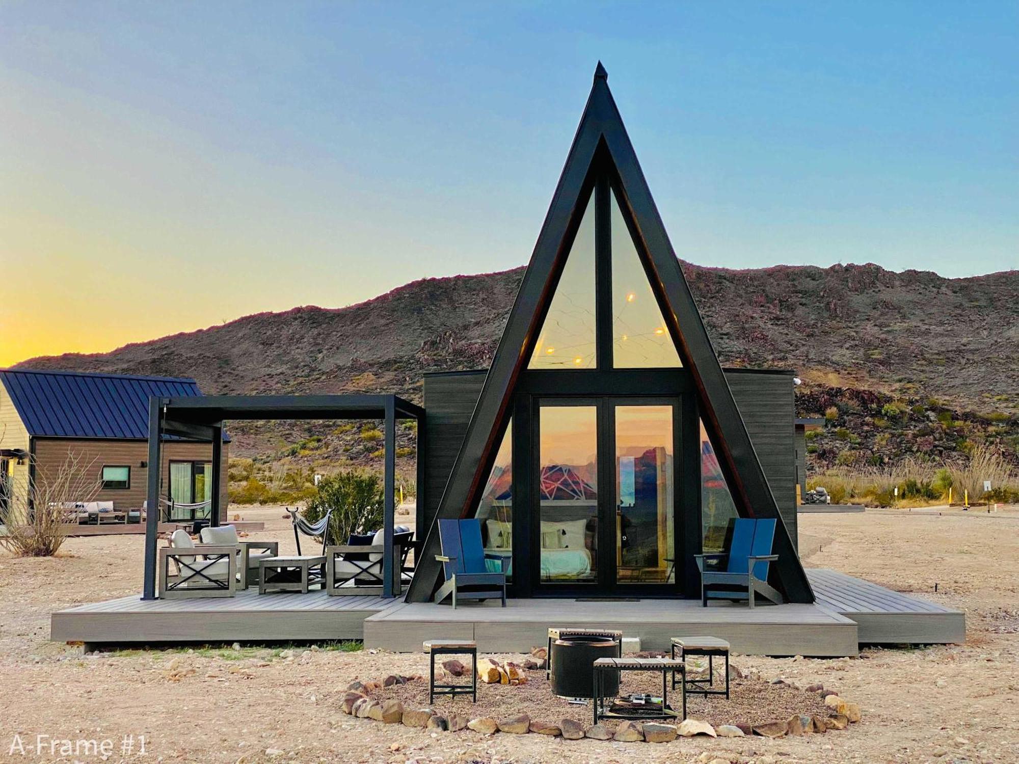 Holiday home Stardust Big Bend Luxury A-frame#10 With A Fab View